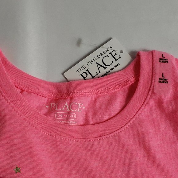 NWT The Childrens Place Sz 10 T-Shirt/ Short Set. - Picture 3 of 8